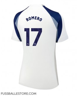 Günstige Tottenham Hotspur Cristian Romero #17 Heimtrikot Damen 2025-26 Kurzarm